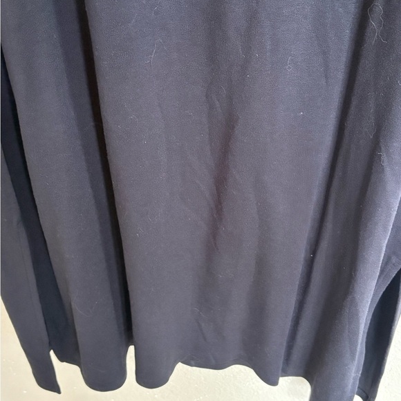 NWT Tommy Bahama Drapey Ponte Sleeveless Black Tank Midi Dress Large - Picture 12 of 15